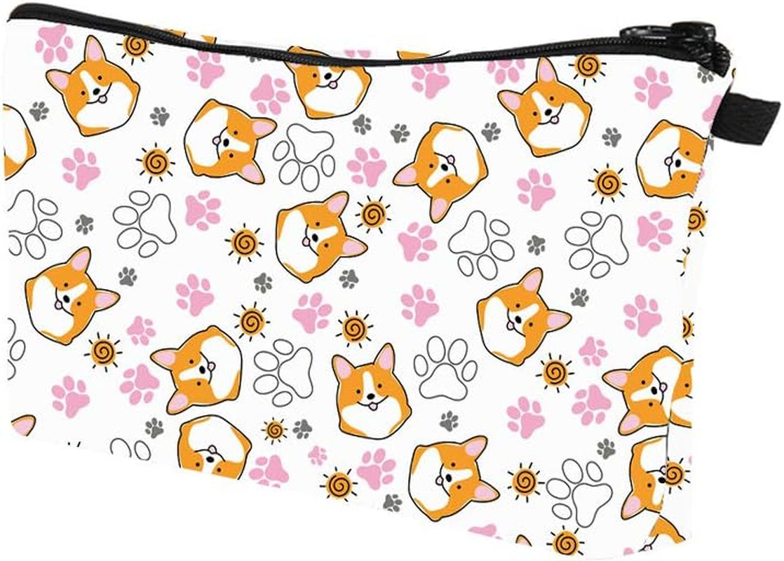 Hakuna Matata Makeup Bag Travel Case Cosmetic Bag (Corgi1074)