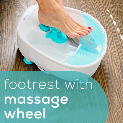 Relaxing Foot Spa Massager a Professional Quality Foot Bath with 3 Massage Levels and Heat Function to Refresh and Detoxify Feet, FB13