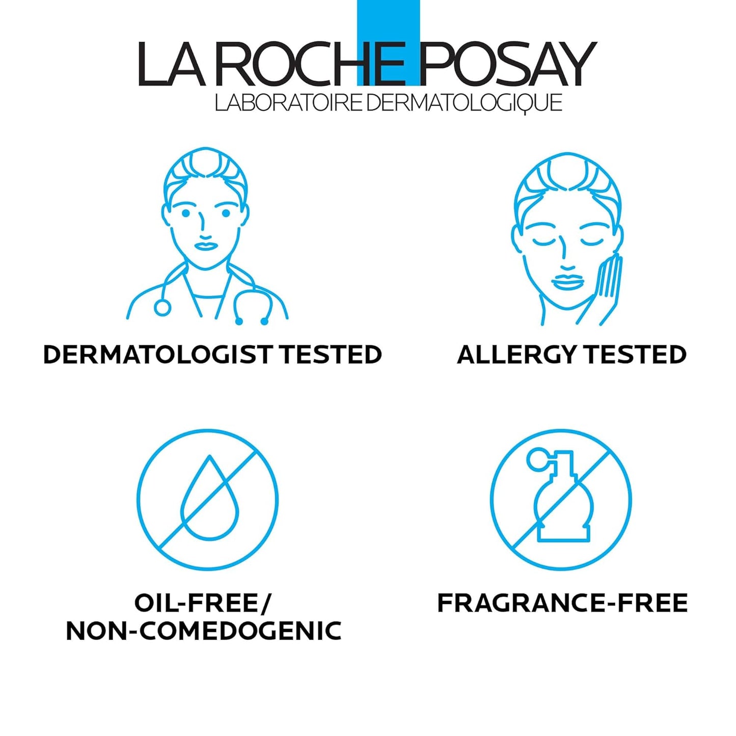 La Roche-Posay Toleriane Double Repair Face Moisturizer, Daily Moisturizer Face Cream with Ceramide and Niacinamide for All Skin Types, Oil Free, Fragrance Free